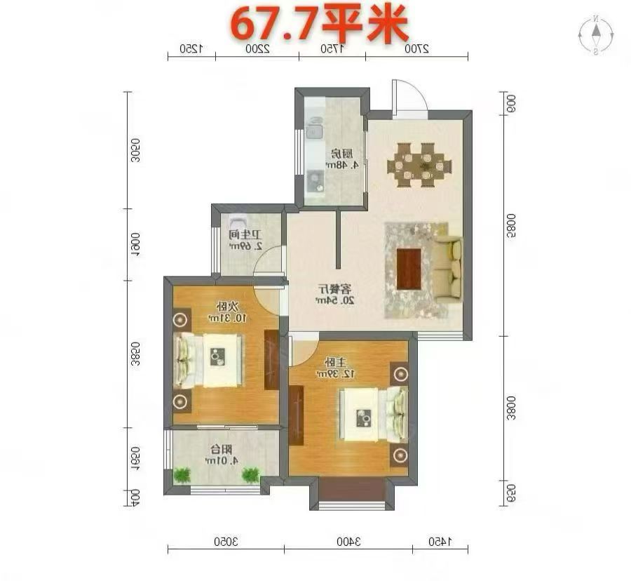 六中旁的新房单价7500